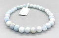 4mm Aquamarine bracelet