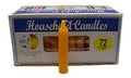 (set of 72) Orange 4" household candles