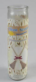 Clean Sweep aromatic jar candle