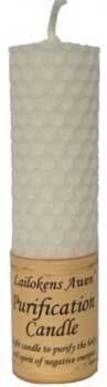 4 1/4" Purification Lailokens Awen candle