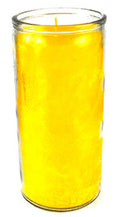 Yellow 14-day jar candle