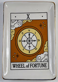 4 1/2" x 6 1/2" Wheel of Furtune tarot dish