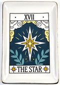 4 1/2" x 6 1/2" Star tarot dish